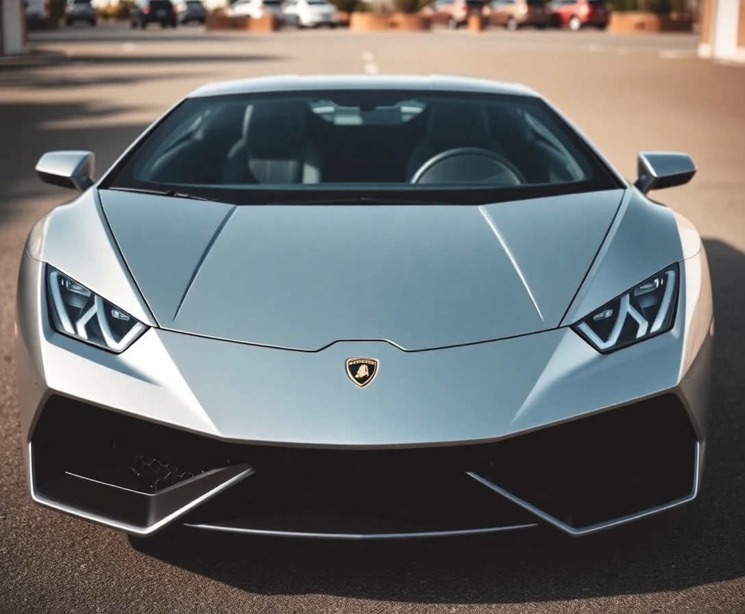 Lamborghini Huracán, vue de face